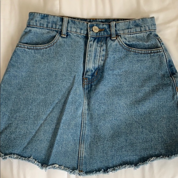 Brandy Melville jean skirt